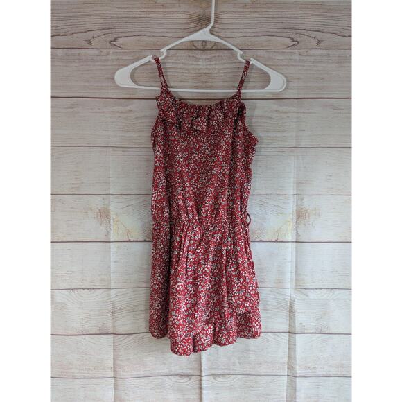 Abercrombie Kids Girls One Piece Floral Short Romper Size 11/12 Summer EUC! - Picture 1 of 10